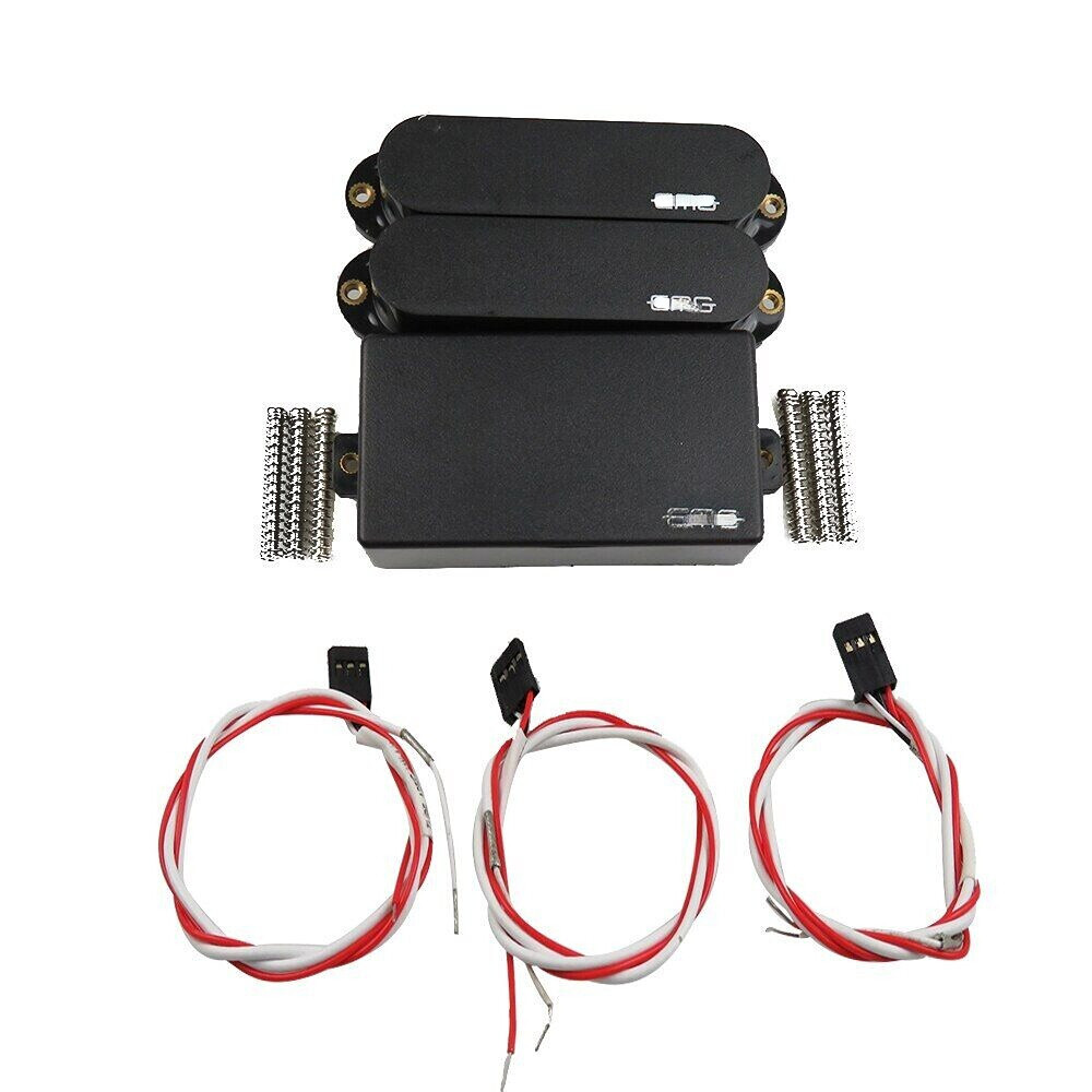 1 ชุดสีดํา EMG Active Guitar Pickup Single Coil Humbucker Pickup
