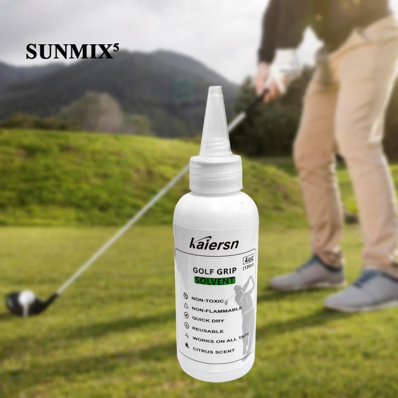 [กีฬาเทรนด์] Professional Golf Grip Tape Solvent 120ml การกําจัดด้ามจับอย่างหนักแน่นที่จําเป็นสําหรั