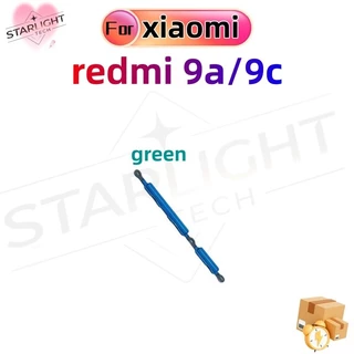 ปุ่มปรับระดับเสียงพลังงาน flex สําหรับ Xiaomi Redmi 9A 9C ON OFF ปุ่มสวิตช์สายริบบิ้น