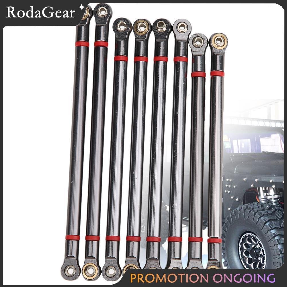 RodaGear Dilwe RC Link Rod รถอะไหล่ 313MM ฐานล้ออัพเกรดอุปกรณ์เสริมใช้งานร่วมกับ SCX10 90046 90047 D
