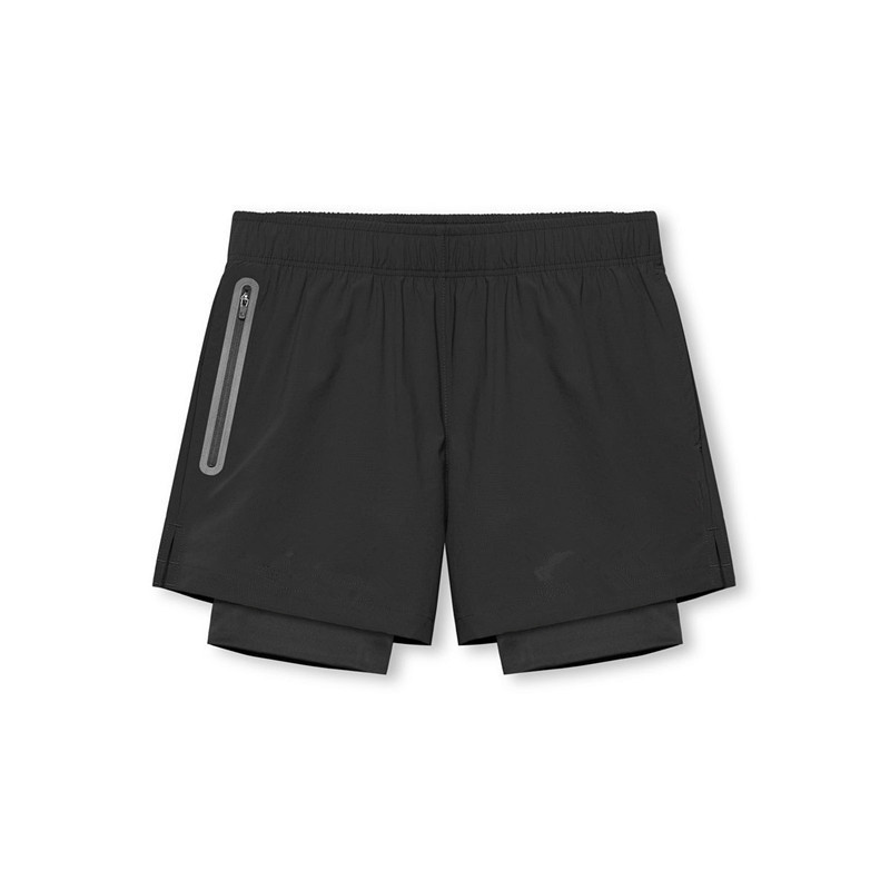 American Fifth Pants Stretch Fitness Sports Pants Running Quick-Drying American Fifth Pants Stretch 