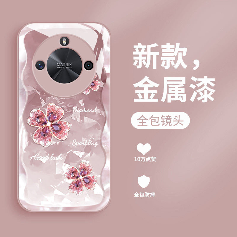 เหมาะสําหรับ Huawei Honor x50i สิบเคสโทรศัพท์ Liquid Glass Honor X50gt เคสป้องกัน HONER Street Wear 