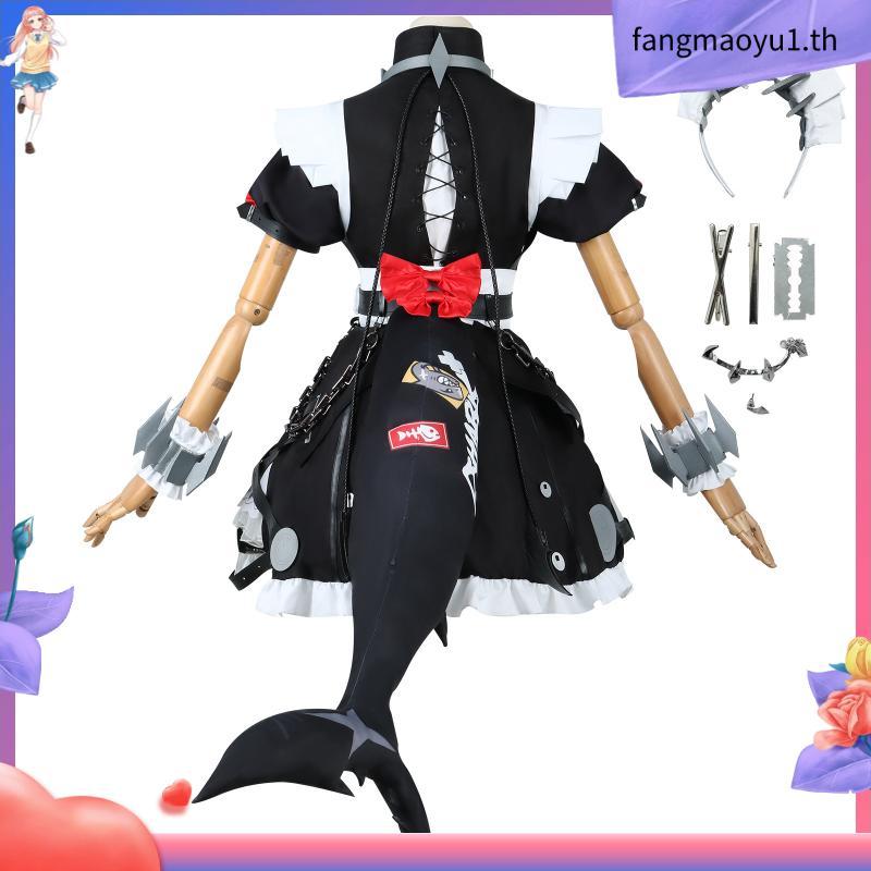 อะนิเมะเกมzenless Zone Zero Ellen Joeคอสเพลย์เสื้อผ้าชุดเครื่องแต่งกายแม่บ้านชุดCosplayเสื้อผ้าRevit