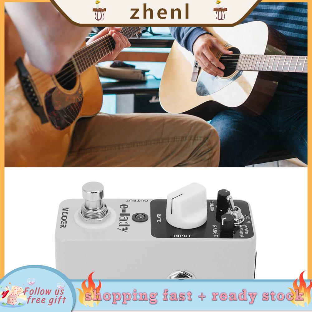 Zhenl Effects Pedals Effect Pedal MFL2 E Lady Analog Flanger สำหรับการเล่น