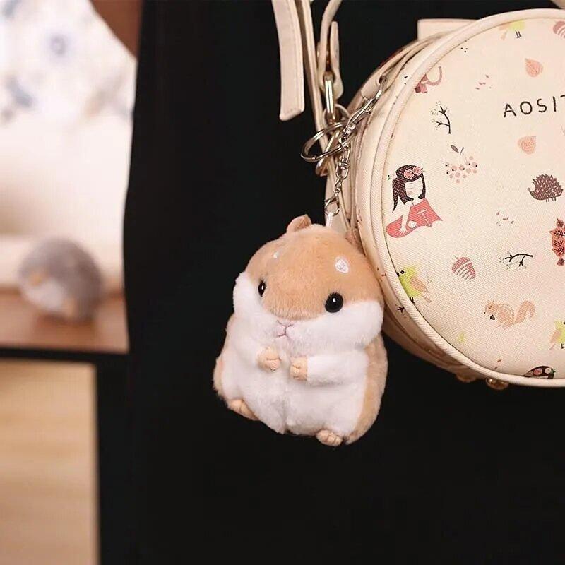 GANTUNGAN GC - PLUSHIE HAMSTER พวงกุญแจตุ๊กตา / FLUFFY DOLL BAG พวงกุญแจอุปกรณ์เสริมสําหรับผู้หญิงแล