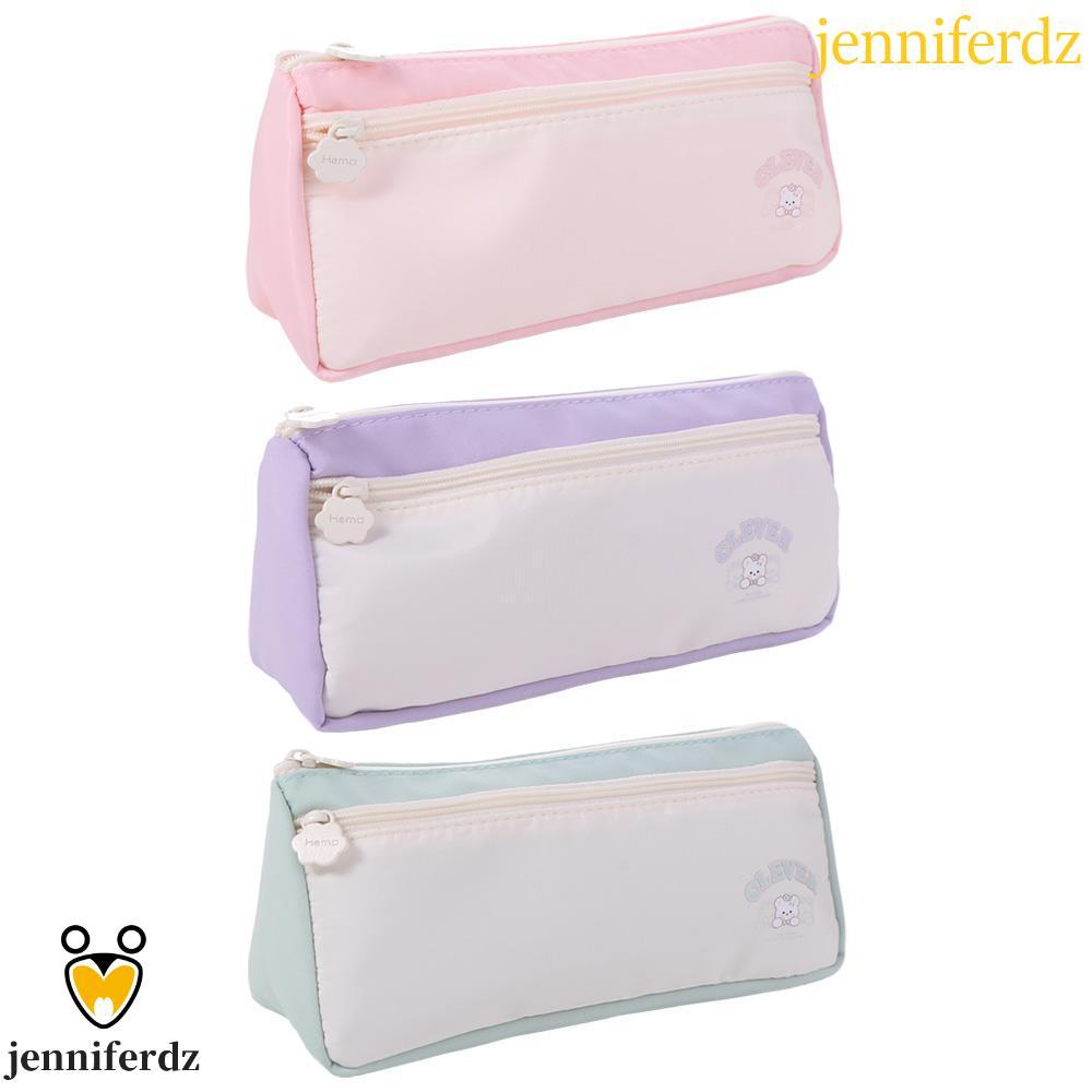 JENNIFERDZ กล่องดินสอเกาหลี,การ์ตูนหมี Desktop Storage Y2K กระเป๋าเครื่องเขียน,ผ้าปากกากันน้ําคอมโพส