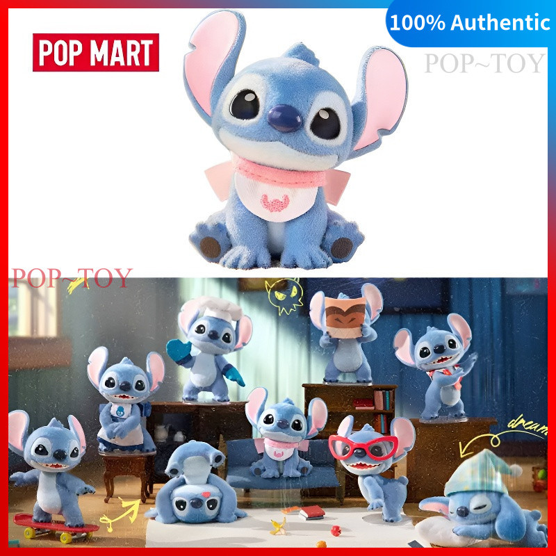 Disney Stitch TOPTOY Hello Stitch Series Cute Figures Blind Box  ของเล่น ตุ๊กตา ของขวัญ