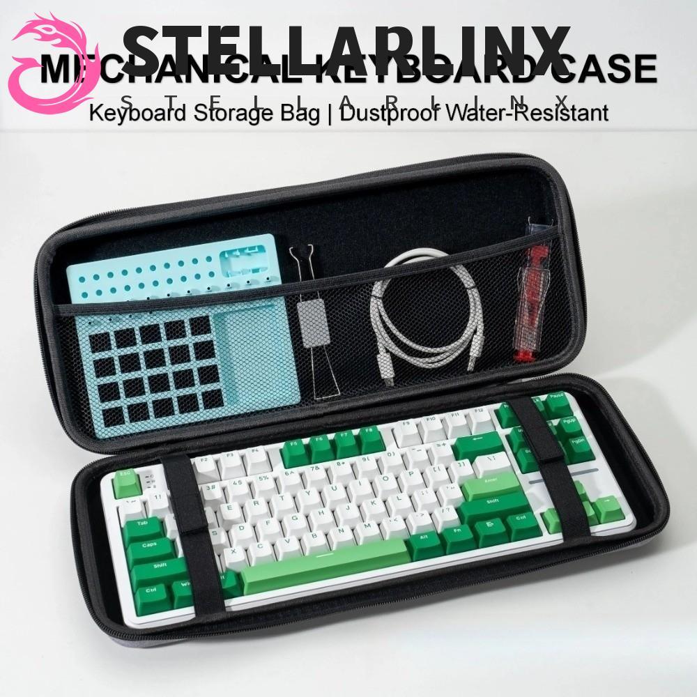 STELLARLINX กระเป๋าเก็บคีย์บอร์ด EVA หนา ป้องกัน Anti Drop ความจุขนาดใหญ่ สําหรับ Home Office
