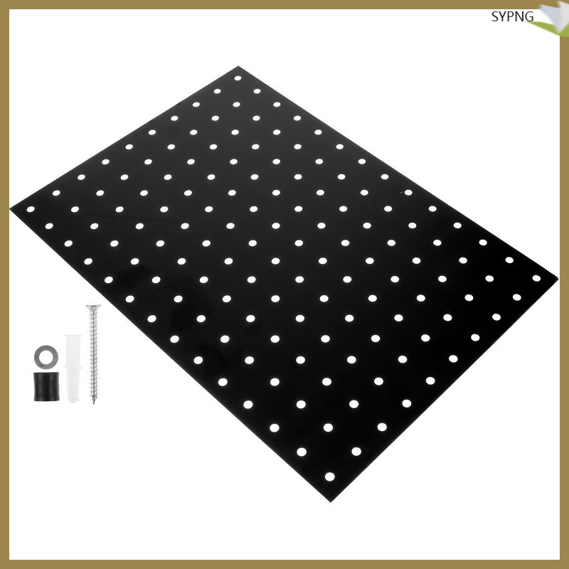 Pegboard แผงผนัง Pegboard แผงโลหะ Pegboard จอแสดงผลแผง Pegboard อุปกรณ์เสริม shaoyiping
