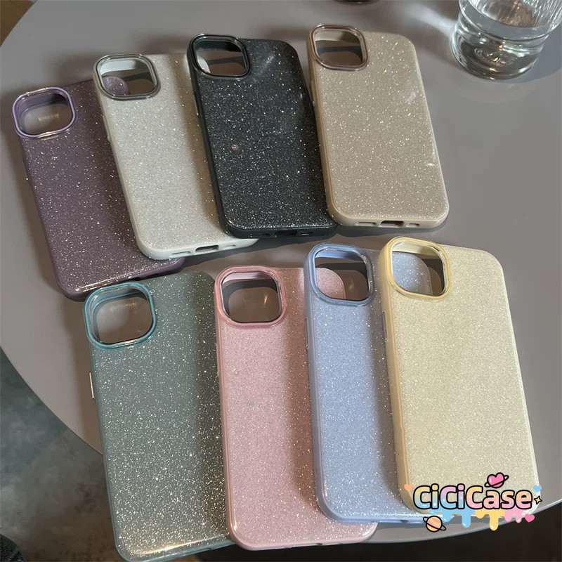 เคสโทรศัพท์มือถือรุ่นใหม่ที่มีเกล็ดสีสันต่าง ๆ IPhone 17 AIR 15 16 11 13 12 14 Pro Max XS XR X Max 7 14 16 Plus