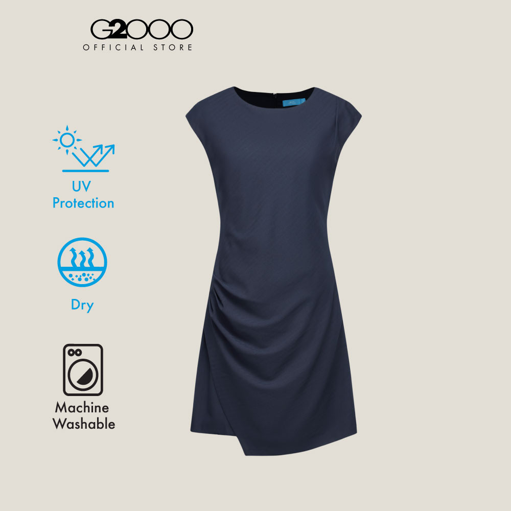 G2000 เดรสสำหรับผู้หญิง รุ่น A-Shape 5123109278 NAVY