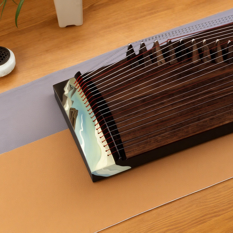 Yimi Little Guzheng Yousi แบบพกพา Guzheng Performance Test Grade Mini Little Guzheng เริ่มต้นฝึกแนะน