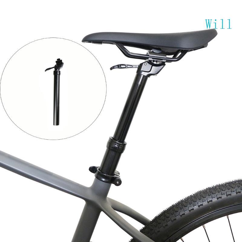 Will Ergonomic กันกระแทกจักรยาน Seatpost อลูมิเนียมจักรยานที่นั่งโพสต์ Dropper จักรยาน Shock absorpt