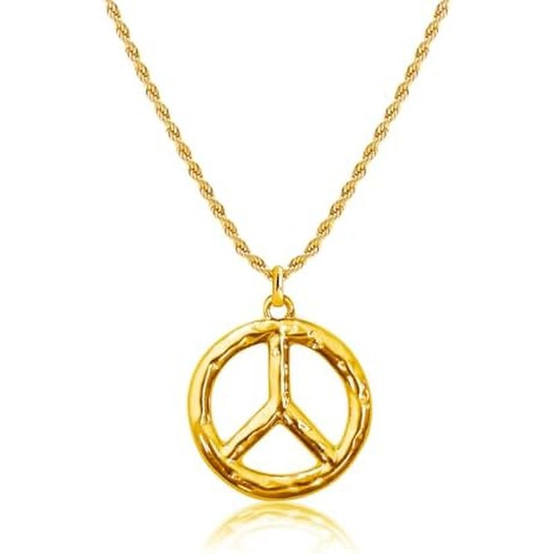 Hipp Peace Sign สร้อยคอ PartyK60s K7