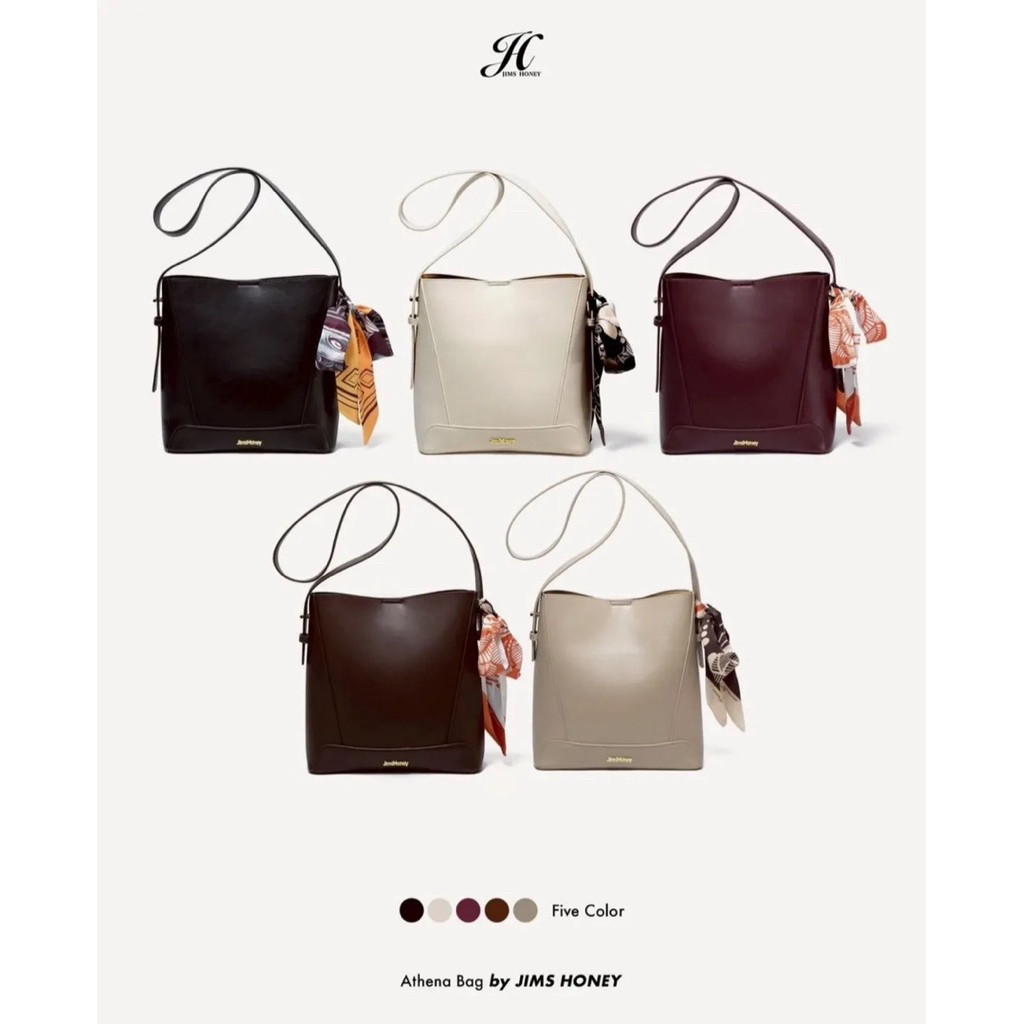 RISAOSHOP ATHENA BAG JIMS HONEY HANDBAG กระเป๋าสะพายข้างผู้หญิง