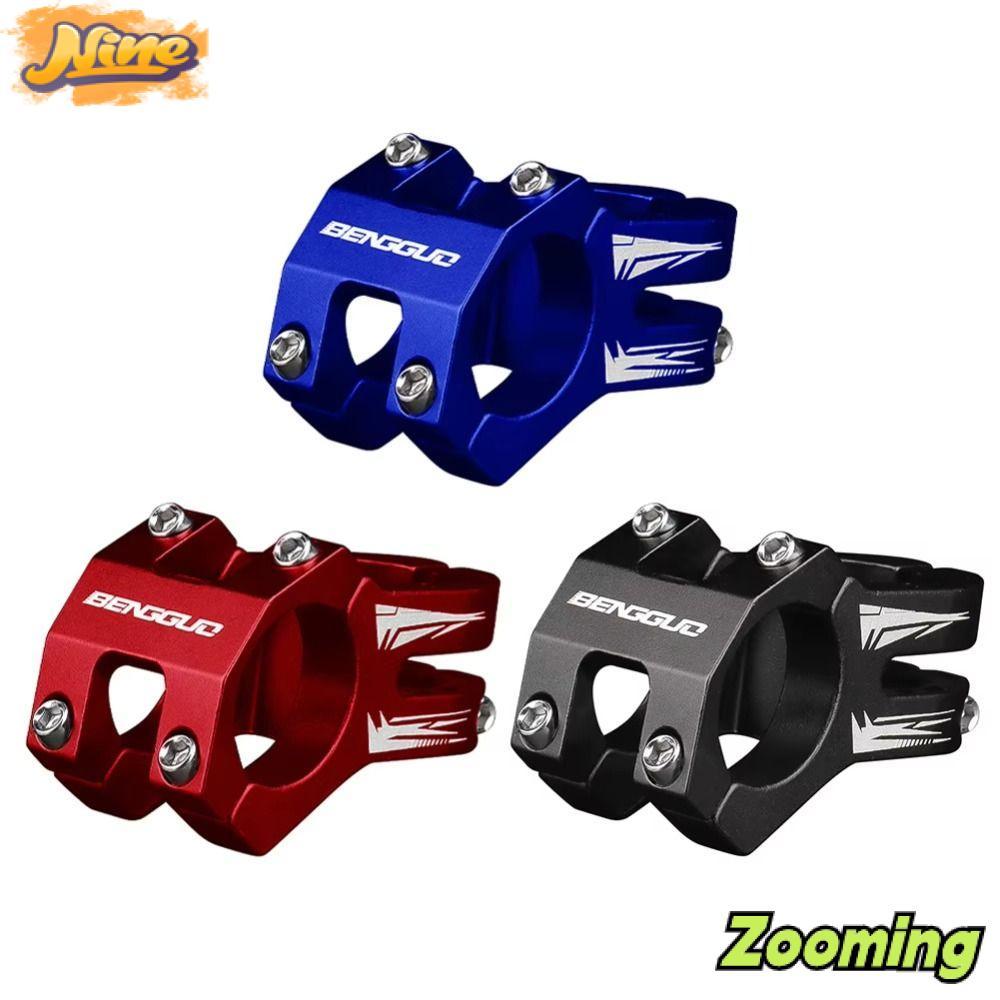 ZOOMING MTB Road Bike Stem, CNC ความแข็งแรงสูงสั้นแฮนด์ Stem, 31.8 มม.อลูมิเนียมอุปกรณ์เสริมปีนเขา Riser