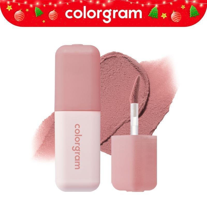 Colorgram Nude Blur Tint – เนื้อแมตต์กํามะหยี่เนื้อนุ่มและคราบแก้มพร้อมเคลือบแอร์บรัชและความสะดวกสบา