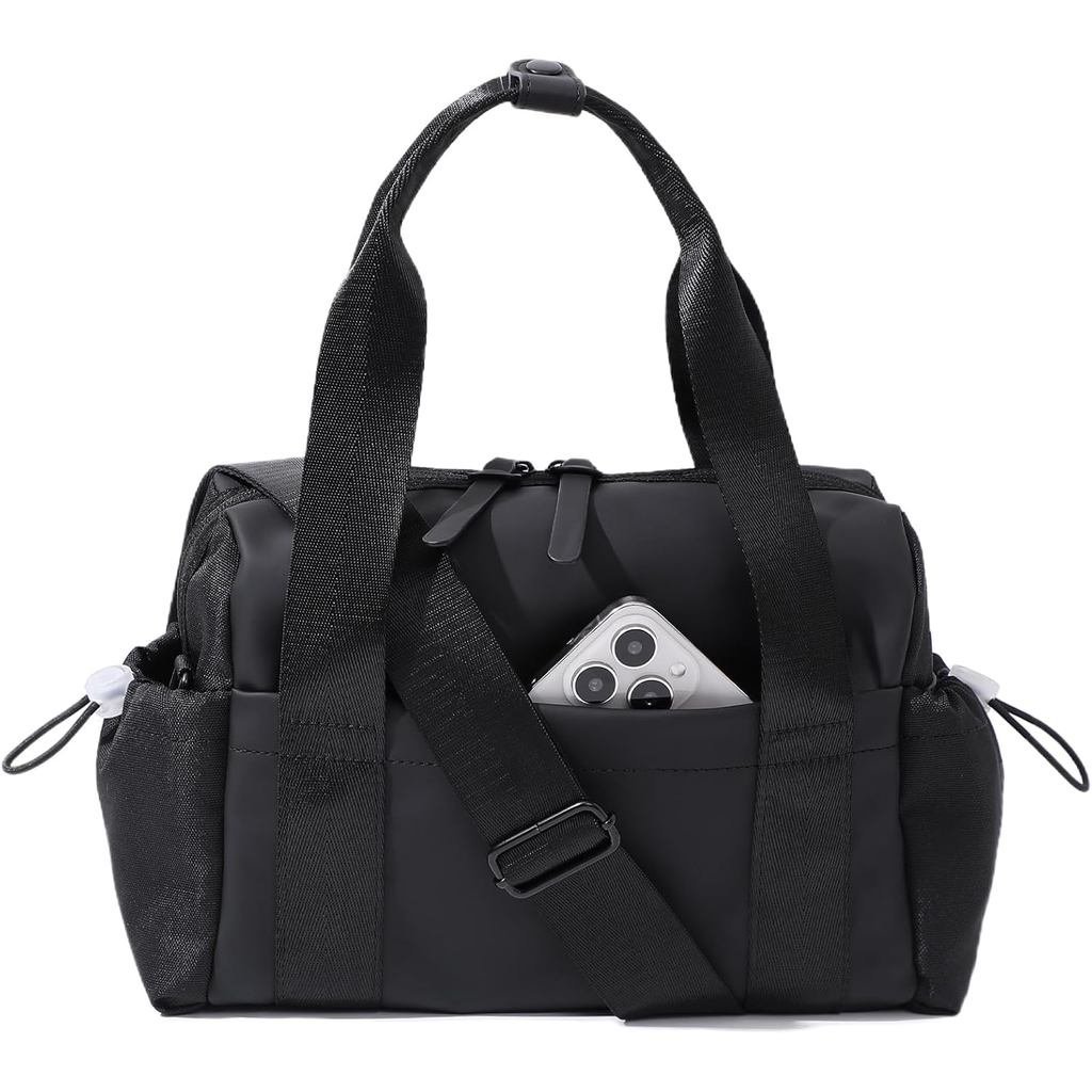 กระเป๋ายิมทั้งหมดสําหรับผู้หญิง, Mini Crossbody Gym Duffle Bag ช่องใส่เปียก, Carry on Gym Tote Bag ส