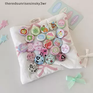 (the) 6 ชิ้นน่ารักการ์ตูนมินิปุ่มป้าย Kawaii Retro Girls เด็ก Bapa กระเป๋าดินสอ DIY ตกแต่งเข็มกลัด Pin อุปกรณ์เสริม (TH)
