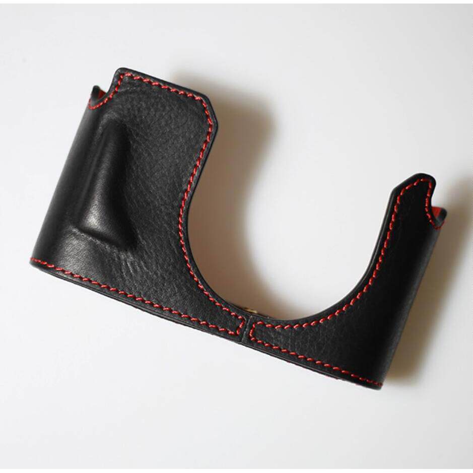 JX Leica Leica Leica Q2 เคสหนังป้องกันกรณีกระเป๋ากล้องหนังแท้ Leica Q3 43 ฐาน Cowhide กล้อง Q3