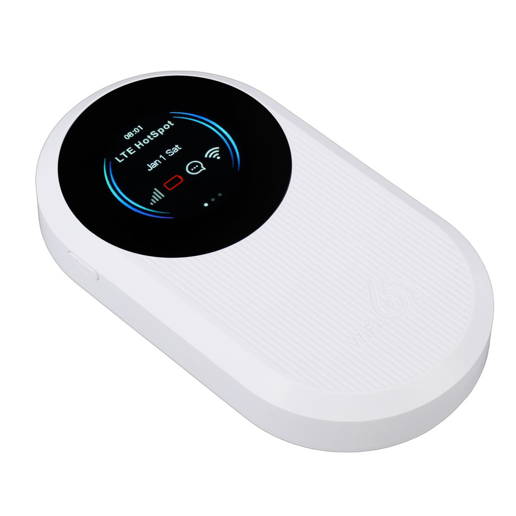 4G LTE Mobile Hotspot Router 3000mAh 300Mbps แบบพกพา WiFi6 Hotspot พร้อมช่องใส่ซิมการ์ดสําหรับ B1 B3