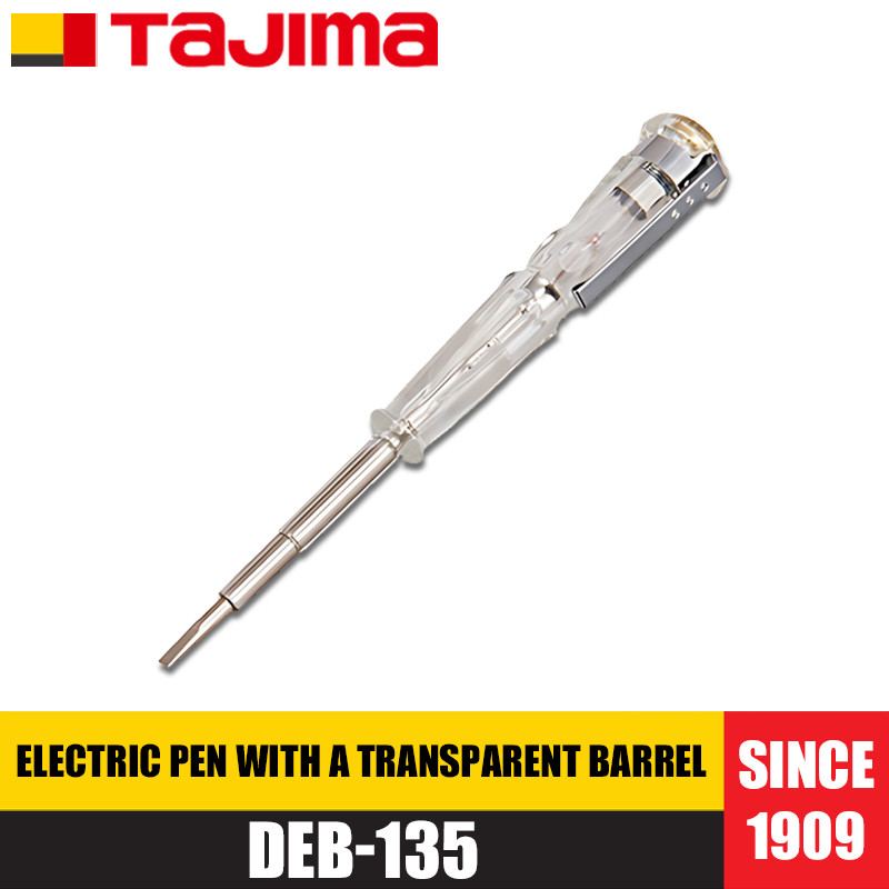 Tajima 1804-2684/DEB-135 เครื่องทดสอบแรงดันไฟฟ้าแบบด้ามจับโปร่งใส