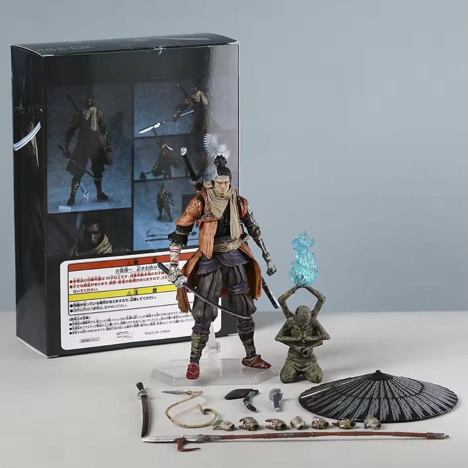 FIGMA ฟิกม่า 15ซม. เบอร์ 483-DX Sekiro: Shadows Die Twice - Sekiro DX Edition PVC Action Figure