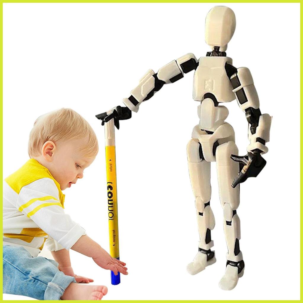 3D การพิมพ์ Action Figure ของเล่น 3D-พิมพ์ multi-jointed Mechanical สไตล์ Fidget Action Figure ความเ