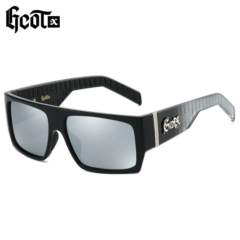 GCOTX Street Wear Chicano Motorcycle Gang Style Hip Hop Fashion West Coast 7 สี UV400 แว่นกันแดดโพลา