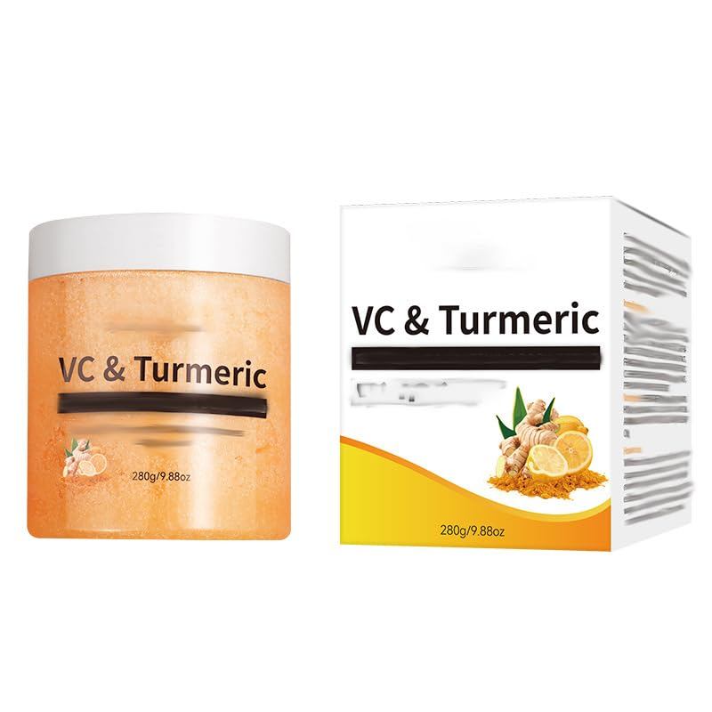Vitamin C & Turmeric Body Scrub – สครับขัดผิวด้วยส่วนผสมจากธรรมชาติ 9.88oz