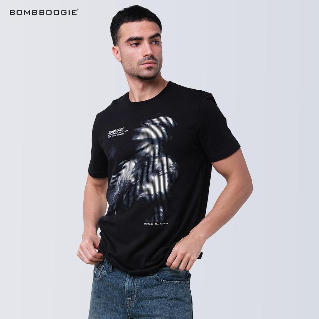 Bombboogie เสื้อยืดผู้ชาย Slimfit Kornilov 12F77B4BK