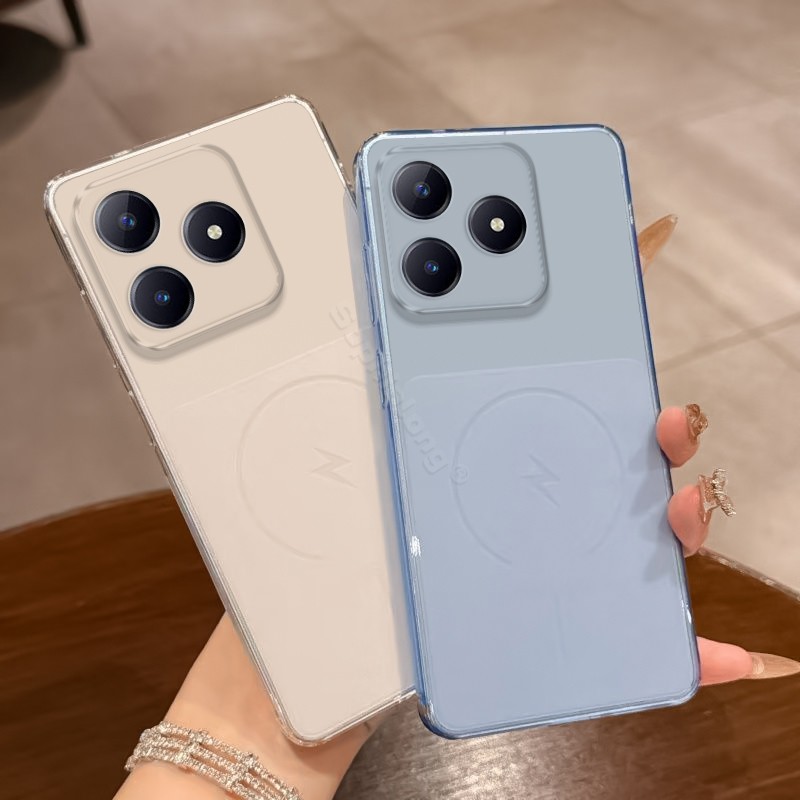 Ins สไตล์ Frosted สําหรับ Realme C63 C61 RMX3939 RMX3939 Clear สีซิลิโคนนุ่ม Ultra Thin กลับฝาครอบโท
