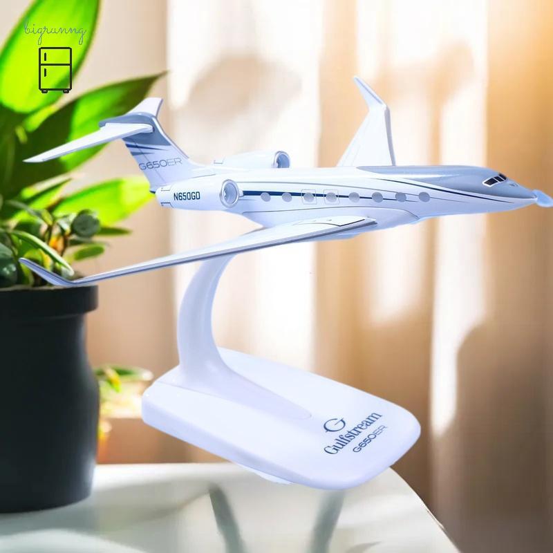 [BRN] 1PCS Gulfstream G650 เครื่องบิน Diecast 1/200 Scale เครื่องบินรุ่นเครื่องบิน G650ER เครื่องบิน