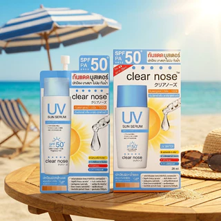 Clear Nose เซรั่มบูสต์ผิว ลดสิว บำรุงผิว แอคเน่แคร์ โซลูชั่น 6 ซอง (ขนาด 10ml/ซอง)