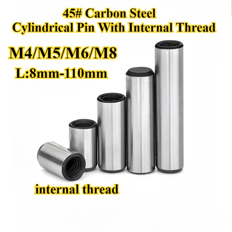 Quenching Of 45# เหล็กคาร์บอน, ขาทรงกระบอกพร้อมด้ายภายใน, M4/M5/M6/M8, GB120 หมุดยึดแข็งและเจาะ, ควา