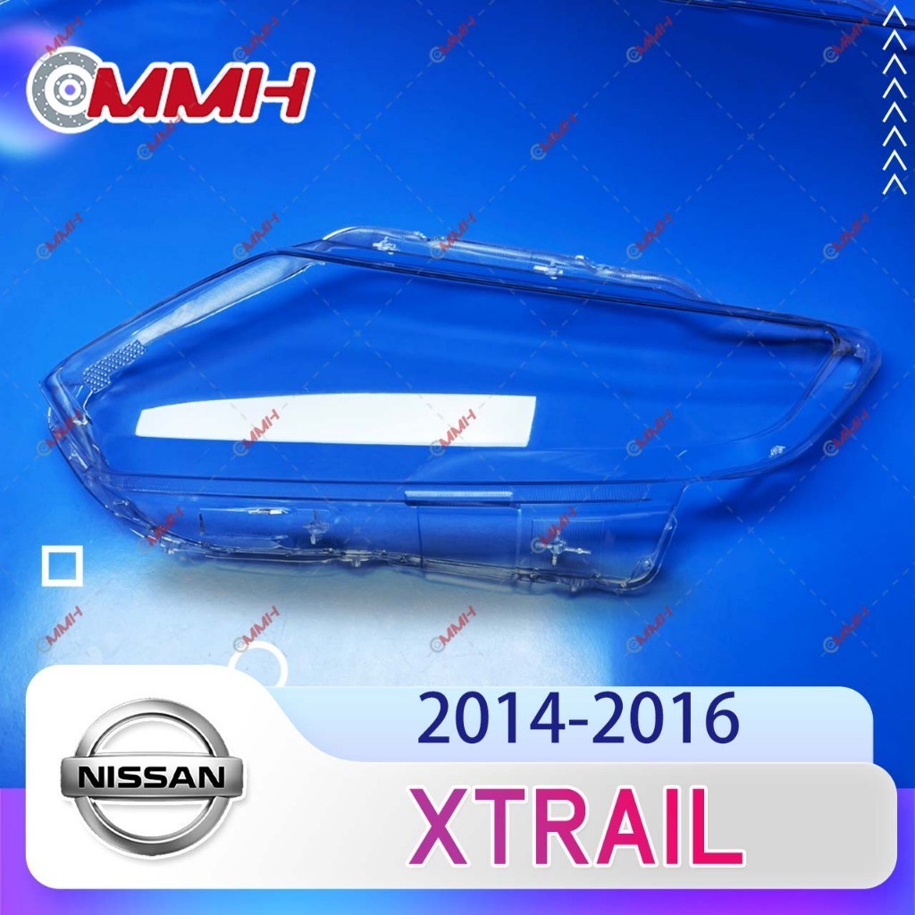 Nissan X-TRAIL xtrail x Trail T32 (2014-2016) ไฟหน้าฝาครอบไฟหน้าฝาครอบโคมไฟฝาครอบฝาครอบเลนส์โคมไฟหัว
