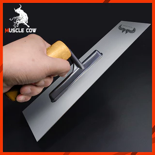 MUSCLE COW เกรียงหวี เกรียงขัด เกรียงสแตนเลส เกรียงเหลี่ยม ขนาด 10"