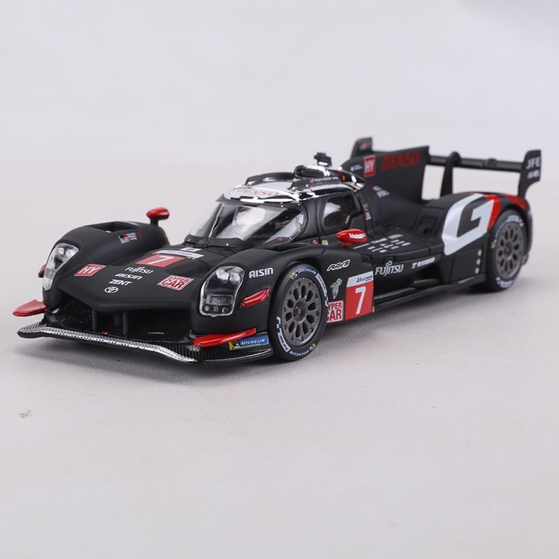 Burago 1/43 Toyota Gr010 Hybrid Le Mans Alloy รถเหล็กโมเดลของเล่นของขวัญวันเกิด