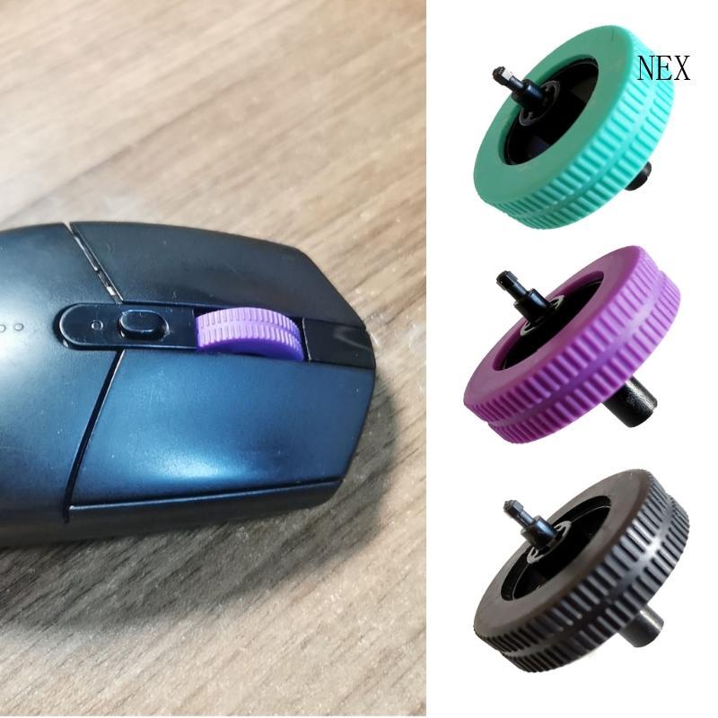 NEX เมาส์สําหรับเล่นเกมเลื่อนล้อรอกหนูพลาสติกล้อกลิ้งซ่อมสําหรับ G102 G304