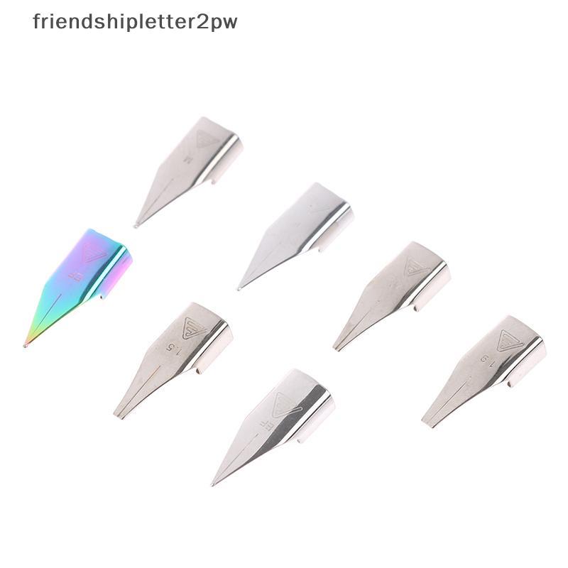 (แฟน) 3 ชิ้น 757 # ปากกา Nib อุปกรณ์เสริมพราว F/EF/M Art Nib อุปกรณ์การเรียน (TH)