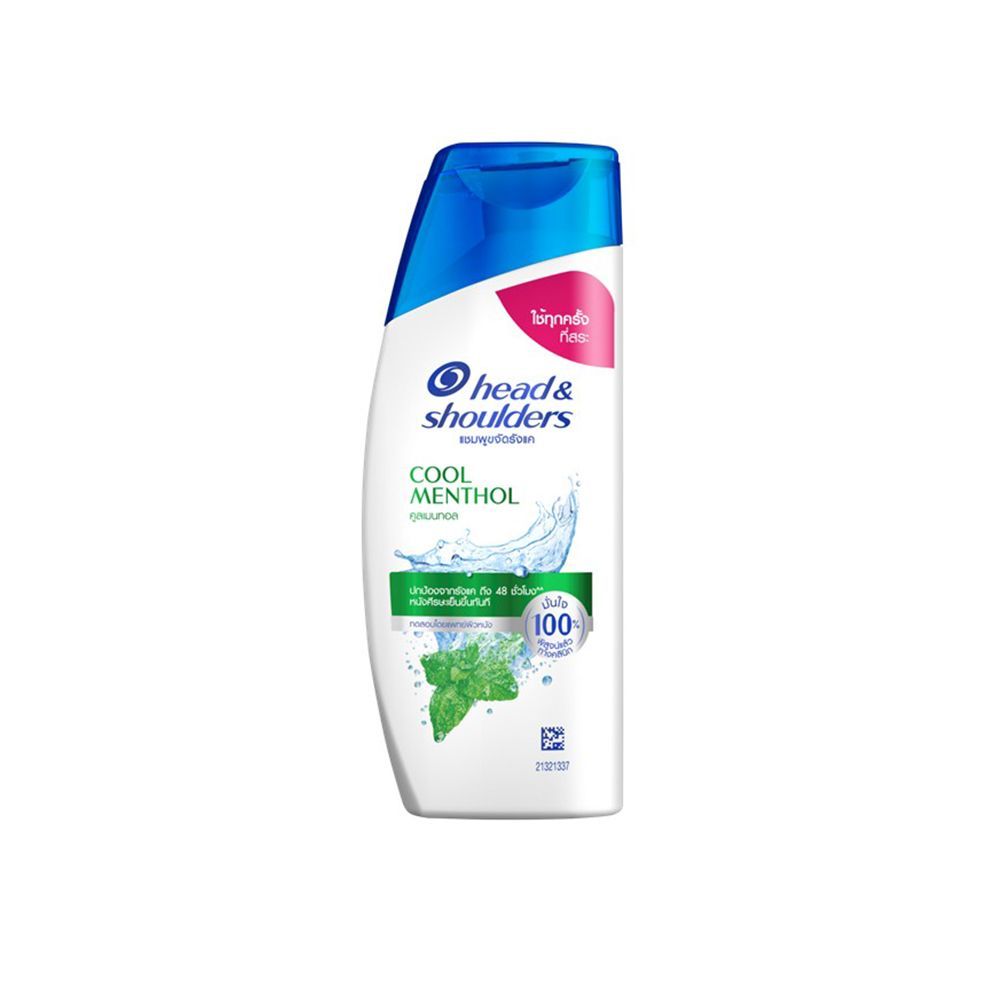 เฮดแอนด์โชว์เดอร์ แชมพู คูลเมนทอล 68 มล. HEAD AND SHOULDERS SHAMPOO COOL MENTHOL 68 ML