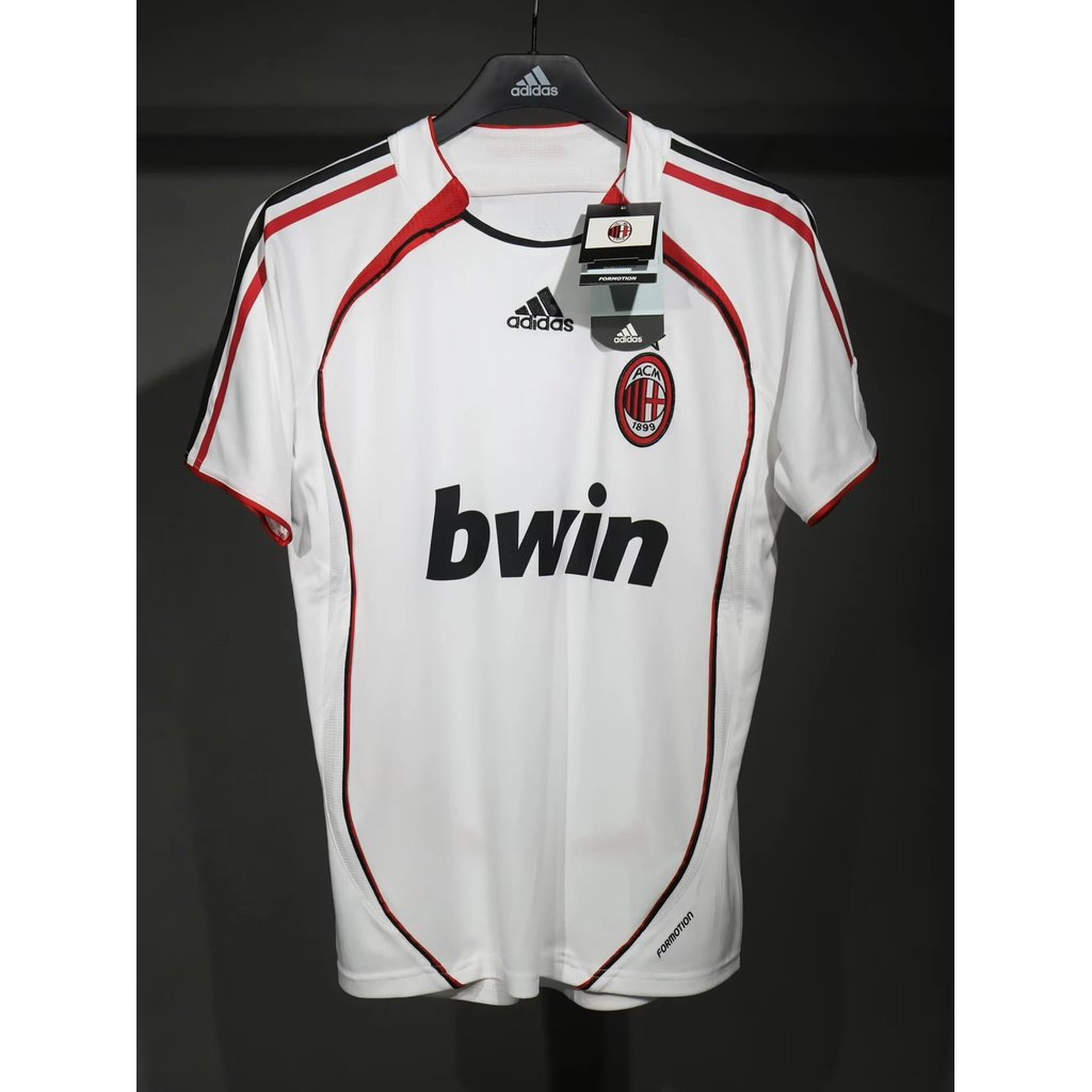 Ac Milan Retro Jersey 06-07 Game Season formotion Player Edition ac Away White ac Milan Jersey Away 