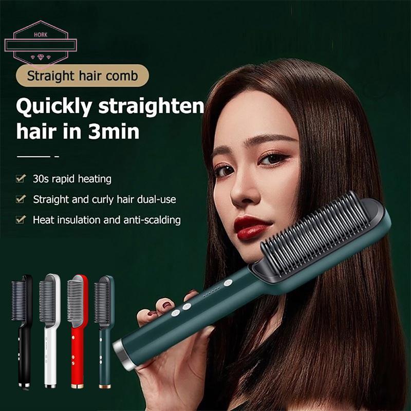 HORK เครื่องหนีบผม Professional Qui Heated Electric Hot Curlyb Hairb VN