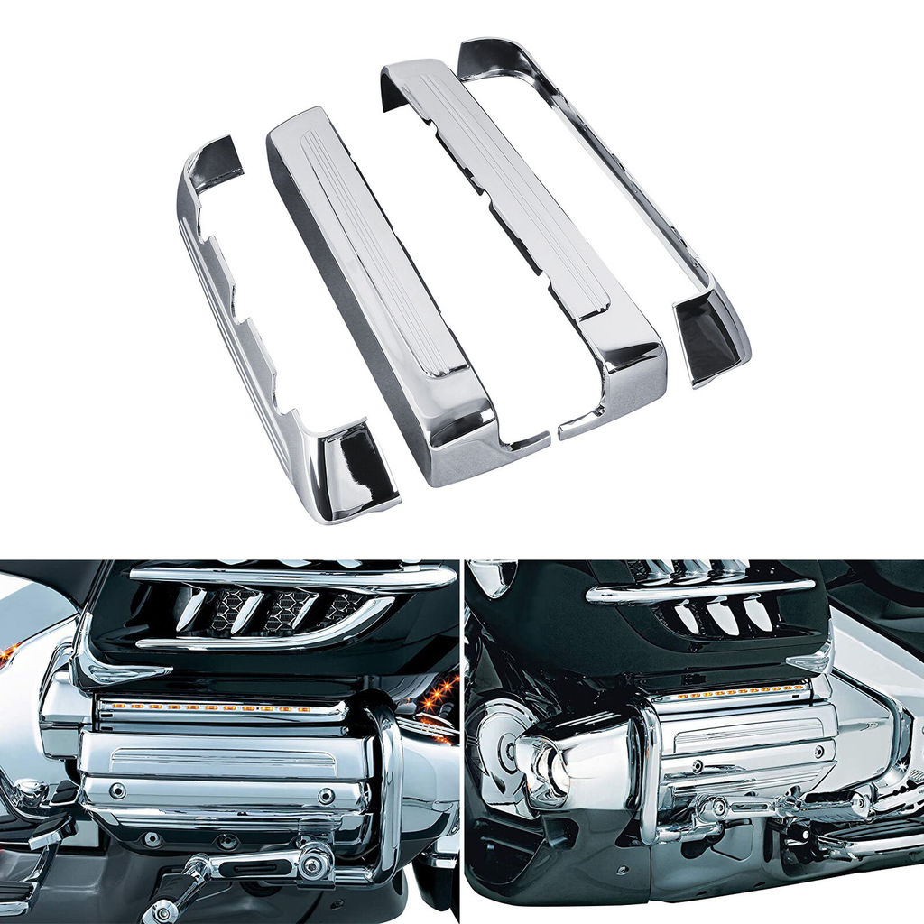 UD Chrome Lighting วาล์วสําหรับ Honda Goldwing GL1800 2001-2017 F6B 2013-2017