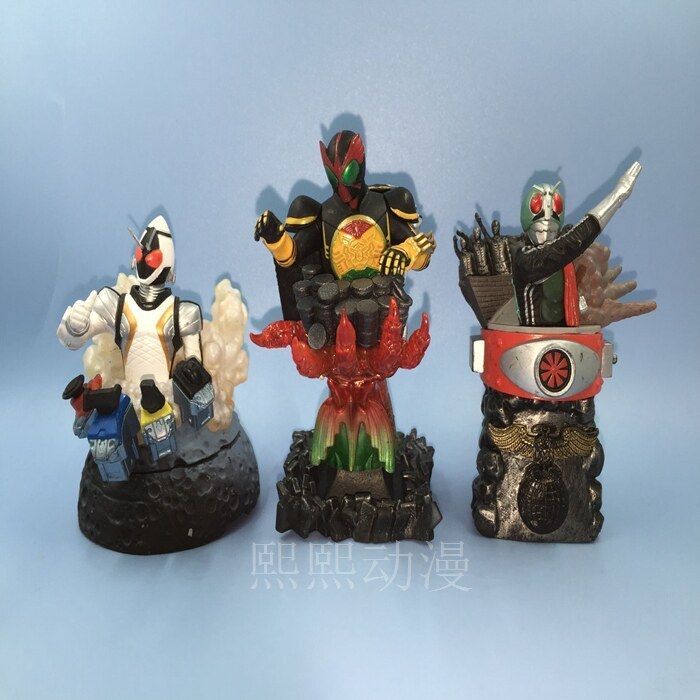 Masked Superman Kamen Rider 3 รวมฉากกล่องไข่สินค้าจํานวนมาก