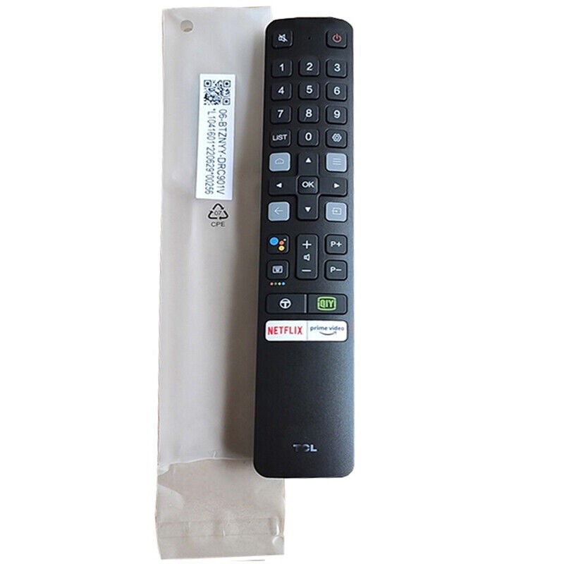 ใหม่ RC901V FMR6 สําหรับ TCL Android TV รีโมทคอนโทรล 50P65US 55P65US 50P8M