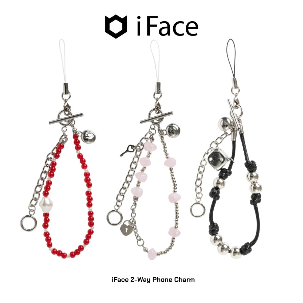 iFace 2-Way Phone Charm สายคล้องโทรศัพท์ดีไซน์สุดน่ารัก จาก iFace เกาหลีใต้