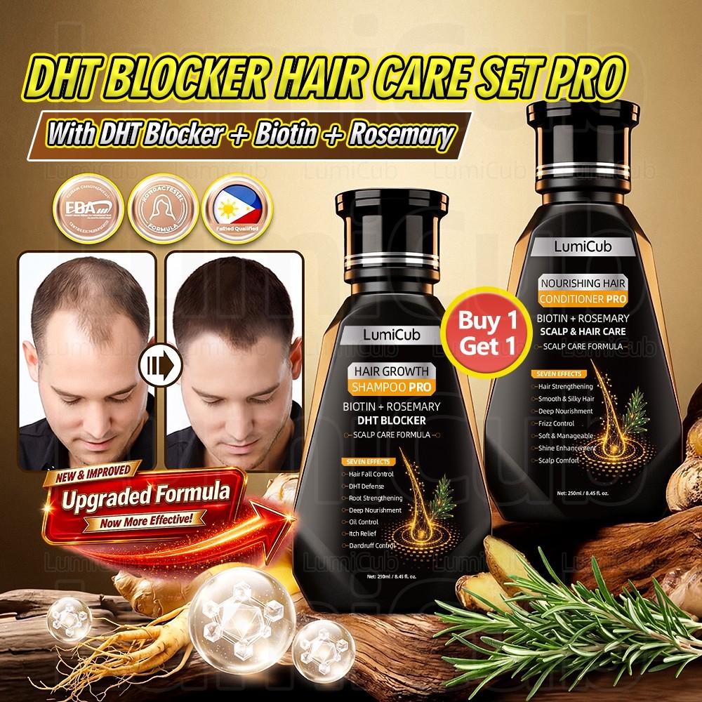 Rosemary Hair Growth Shampoo 250ml - DHT Blocker สําหรับ Anti-Hair Loss Root Strengthening