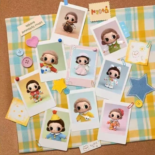 POPMART Nyota Little Instant Series จี้ตุ๊กตาไวนิลกล่องลึกลับของขวัญเล่นอินเทรนด์