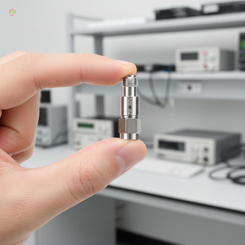 ASI DC8GHz SMA คงที่ Attenuator Coaxial 2W 1dB 2dB 3dB 4dB 5dB สําหรับการแปลงความถี่และการประมวลผลสั